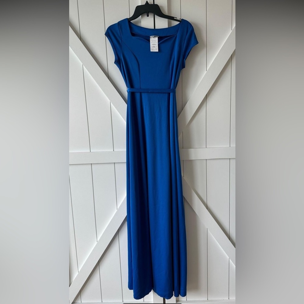 Blue formal dress